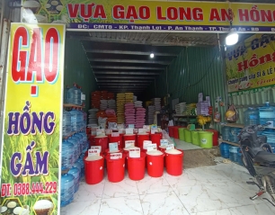 Vựa Gạo Long An Hồng Gấm