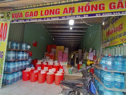 Vựa Gạo Long An Hồng Gấm